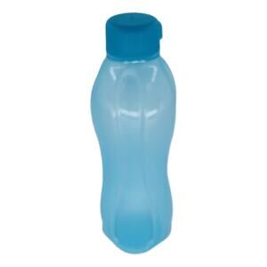 Tupperware Water Blue Bottle 16 Oz Plastic Imperfect Eco Friendly Sports Quench